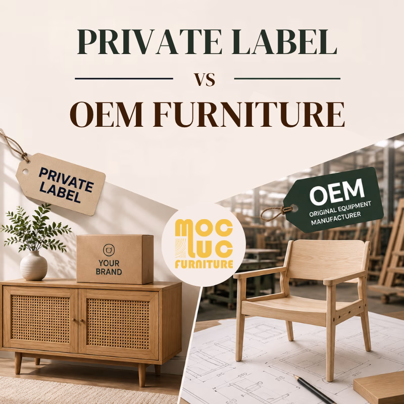 private label vs oem furniture