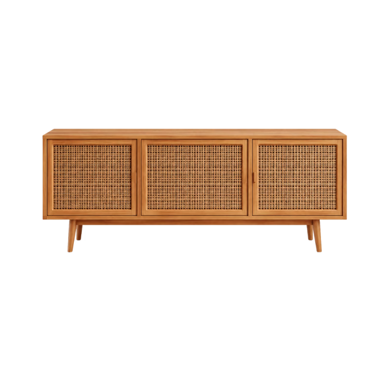 rattan sideboard