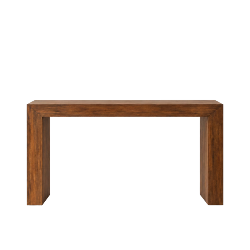 rectangular console table